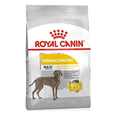 Royal Canin Dog Dermacomfort Maxi visavertis pašaras dideliems šunims linkusiems į odos sudirginimą ir niežėjimą.