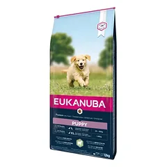 Eukanuba šuniukams didelių/ypač didelių veislių ėriena ir ryžiai 12kg