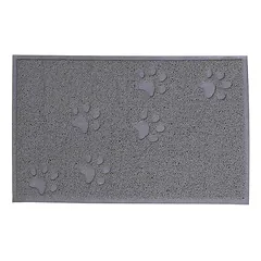 lionto Katzenstreumatte aus PVC rutschfest weich und leicht zu reinigen