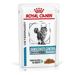 Royal Canin Veterinary Feline Sensitivity Control Huhn & Reis in Soße 
