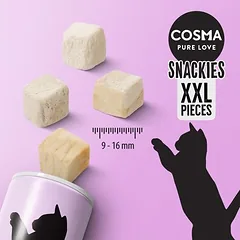 Cosma liofilizuoti skanėstai Snackies kaip papildas — 3 nuotrauka