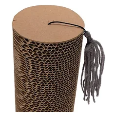 Beeztees Minus One Kratzzylinder beige-braun