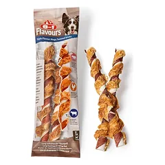 8IN1 flavours trigubo skonio skanėstas šunims Mega TwSticks, 140g