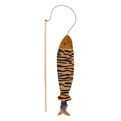 Flamingo Katzenspielzeug Jungle Angel mit Fisch