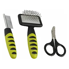 Flamingo Rodent Grooming Set priežiūros komplektas graužikams, 3 vnt.