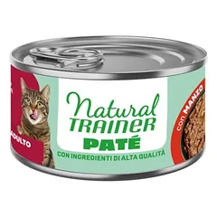 Natural Trainer drėgnas maistas katėms 18 x 85 g