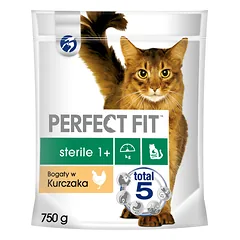 Perfect Fit Sterile 1+ turtingas vištiena 750g