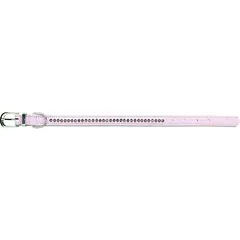 Trixie Active Comfort antkaklis šunims su kristalais XS-S 20-24 cm / 12 mm, rožinis — 2 nuotrauka