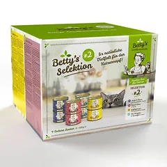 Betty's Landhausküche Selektion konservų rinkinys, drėgnas maistas katėms, Selekcijos dėžė 3, skardinės — 2 nuotrauka