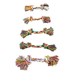 Duvo+ žaislas šunims Knot medvilnė + kilpa, Matmenys: 26 cm — 3 nuotrauka