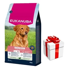 EUKANUBA Mature&Senior Large Lamb & Rice 12kg + Staigmena ŠUNIUI
