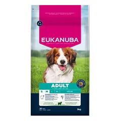 Eukanuba Life Care Adult S/M sausas maistas mažų ir vidutinių veislių šunims su ėriena ir ryžiais, 3 kg