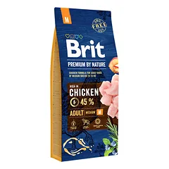 BRIT PREMIUM By Nature Junior M, 15 kg parduotuvėje mumbo.lt