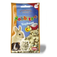 Skanėstas graužikams Nobbits Yoghurt su jogurtu ir vit. C, 75 g