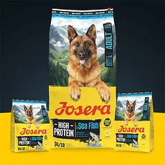 Josera High Protein Adult Sea Fish sausas pašaras šunims su žuvim, 3 kg — 3 nuotrauka