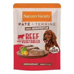 Nature's Variety Megapack Paté No Grain Adult Medium/Maxi, drėgnas maistas šunims 16 x 300 g, 200 - 399 g — 3 nuotrauka