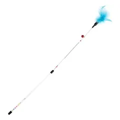TIAKI Katzenangel Blue mit Federn