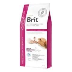 Brit GF Veterinary Diets Dog Hypoallergenic Hydrolized sausas pašaras šunims 6 kg