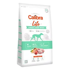 Calibra Life Dog Junior Large Chicken sausas maistas jauniems didelių veislių šunims, 12 kg