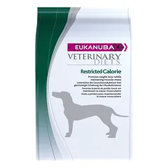EUKANUBA Restricted Calorie 12kg + STAIGMENA ŠUNIUI