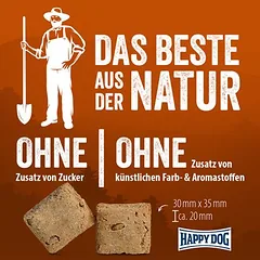Happy Dog NaturCroq müsli kampeliai su paukštiena, skanėstai šunims, > 250 g — 2 nuotrauka