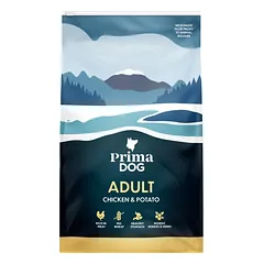 Prima Dog visiems suaugusiems šunims su vištiena ir bulvėmis 10kg.