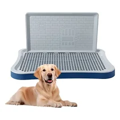 ZooVenture Große Hundetoilette – Blau 51 x 39 x 3,5 cm