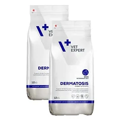 VETEXPERT Veterinary Diet Dog Dermatosis Rabbit&Potato 2x12kg