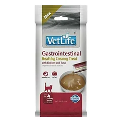Farmina Vet Life Cat Gastrointestinal Healthy Creamy Treat Chicken & Tuna 4x15 g