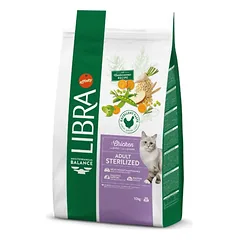 LIBRA CAT STERILIZED pašaras katėms su vištiena 10kg (3)