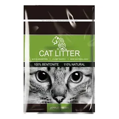 TIGER PET bentonitinis kraikas, aromatizuotas obuolių kvapo 10 l x 3 vnt.