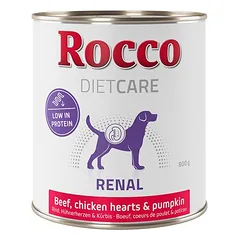 Rocco Diet Care Renal Rind mit Hühnerherzen & Kürbis 800 g 