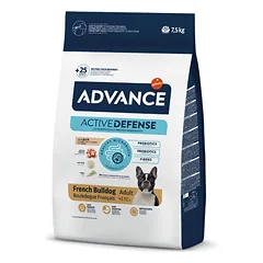 Advance French Bulldog Adult su antiena ir ryžiais 7.5kg Sausas Maistas Prancūzų buldogo veislės Šunims