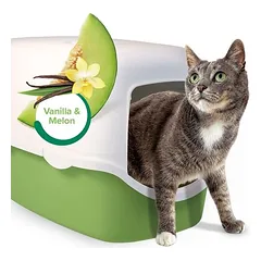 beaphar Multi-Frisch für Katzentoiletten, beaphar Multi-Frisch für Katzentoiletten Sparpaket: Vanille & Melone (2 x 400 g) — 4 nuotrauka