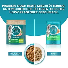 PURINA ONE Indoor Formula sausas maistas katėms, 1,5 - 2,9 kg — 5 nuotrauka