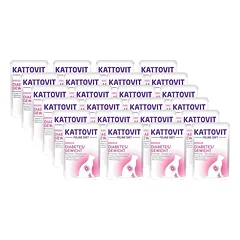 Kattovit Diabetas / Valgymas lašiša 24x85g paketėlis
