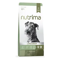 Nutrima Dog Adult Large Breed maistas šunims, 12kg