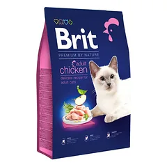 Brit Premium Cat Adult Chicken sausas maistas suaugusioms katėms su vištiena