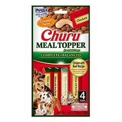 Churu Chicken Beef Meal Topper skanėstai šunims 56 g