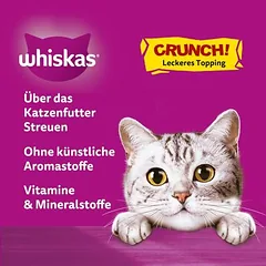 Whiskas Crunch su vištiena, kalakutiena ir antiena, skanėstai katėms, 80 - 124 g — 4 nuotrauka