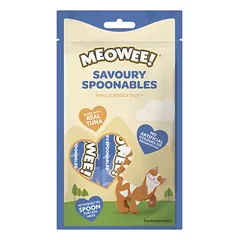 Meowee! Savoury Spoonables 8 x 14 g, skanėstai katėms