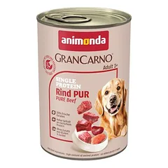 Animonda GranCarno Adult Single Protein ekonominė pakuotė, drėgnas maistas šunims 24 x 400 g — 3 nuotrauka