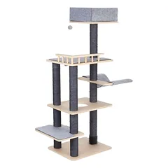 Modern Living draskyklė katėms Jardine, pilka — 2 nuotrauka