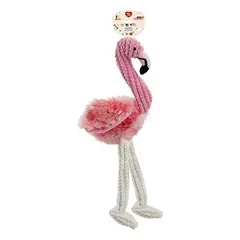 HAP pliušinis, cypiantis flamingas žaislas šunims, 45 cm — 3 nuotrauka