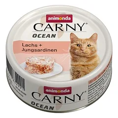 Animonda Carny Ocean ekonominė pakuotė, drėgnas maistas katėms 24 x 80 g — 4 nuotrauka