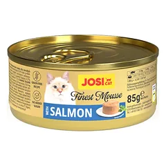 JosiCat Finest Mousse with Salmon, paštetas katėms su vištiena, 85g