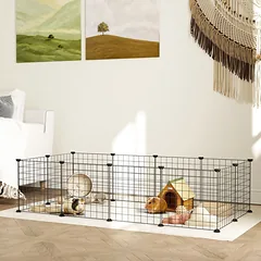Mažų gyvūnų aptvaras 106 × 73 × 36 cm — 3 nuotrauka