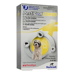 PestiGon Combo 67 mg/60,3 mg užlašinamasis tirpalas  šunims <10kg  nuo erkių 1vnt.