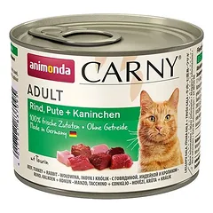 Animonda Carny su jautiena, kalakutiena ir triušiena 200 g