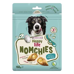 VERSELE-LAGA Happy Life Snack Nomchies Salmon 150g skanėstas, palaikantis kailio išvaizdą